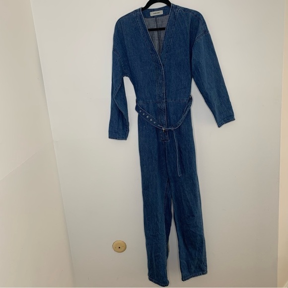 Rachel Comey glitch Klein long sleeve denim jumpsuit 2 - Picture 1 of 12